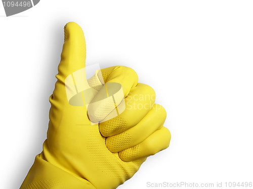 Image of Yellow Hand