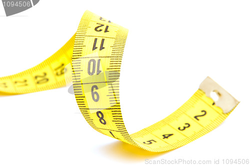 Image of Yellow measuring tape