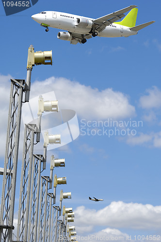 Image of Plane and airport