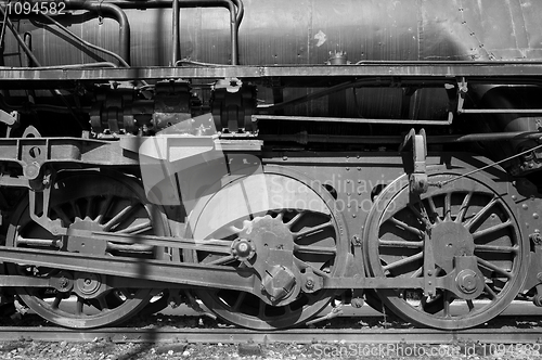 Image of Old steam locomotive