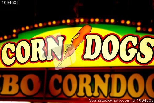 Image of Corn Dog Sign