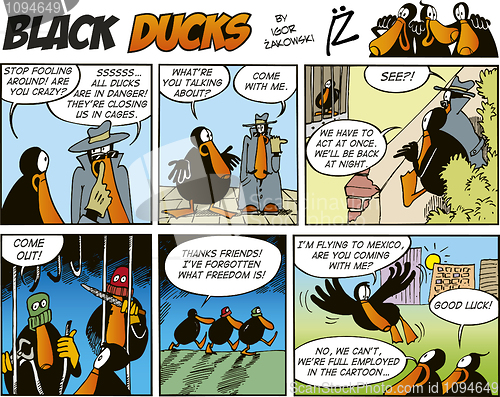 Image of Black Ducks Comics episode 60