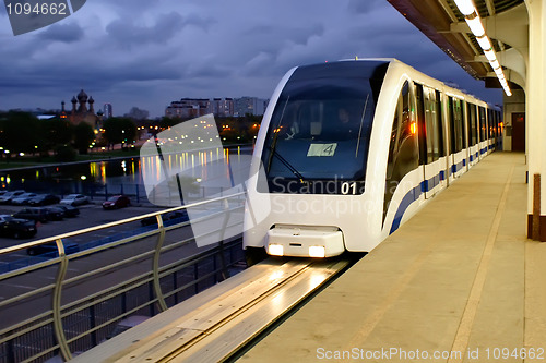 Image of Moscow light metro