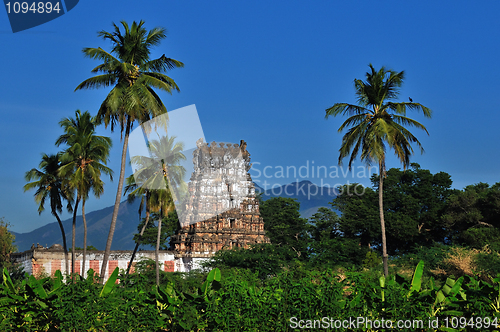 Image of ancient hindu temple