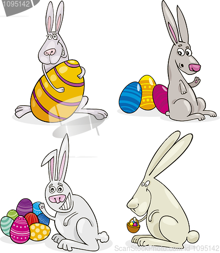 Image of easter bunnies