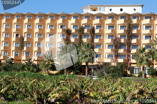 Image of building with balconies