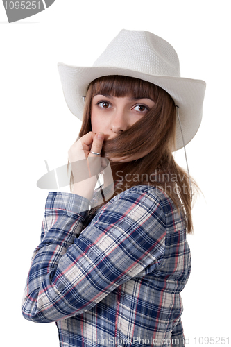 Image of portrait of a girl