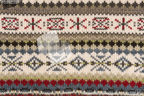 Image of knitted background