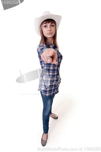 Image of girl in a hat