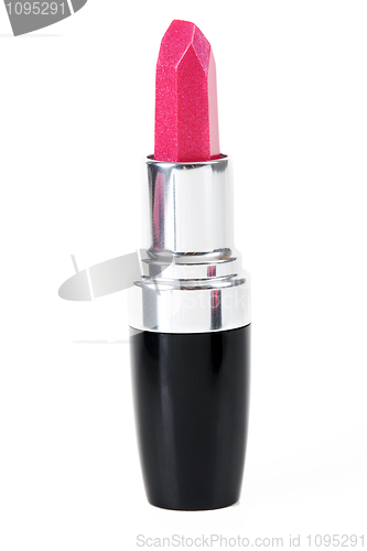 Image of Female red lipstick