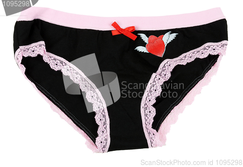 Image of Women's panties with a pattern