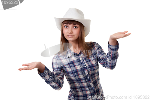 Image of girl wearing a hat
