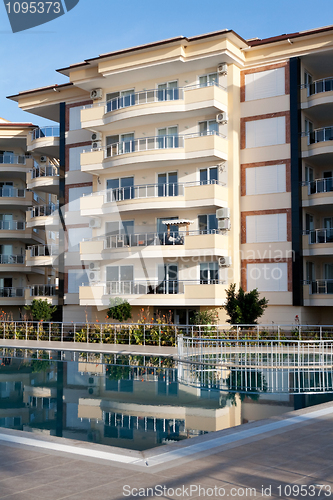 Image of house with balconies