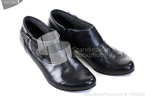 Image of pair of black shoes
