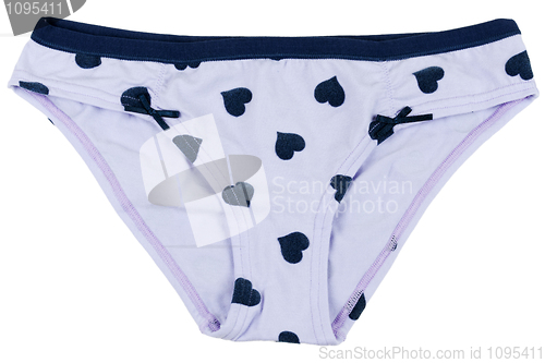 Image of Women's panties with a pattern