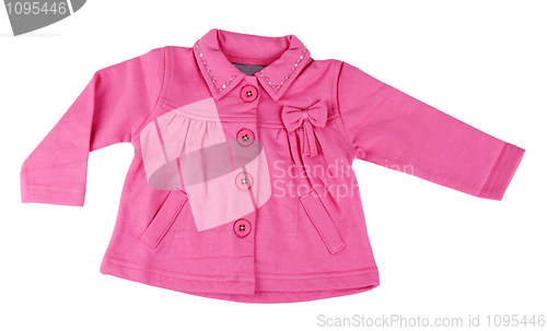 Image of Red baby coat