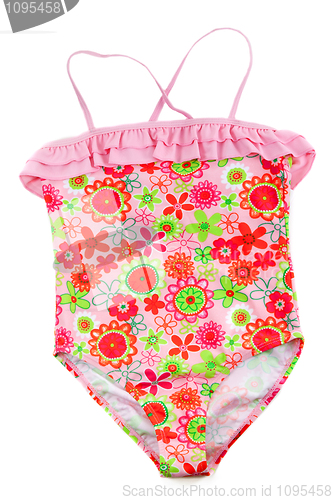 Image of colorful children's swimsuit