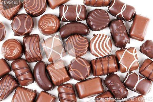 Image of chocolate candies