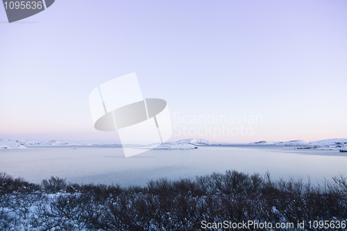 Image of Lake Thingvallavatn in Iceland