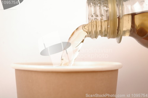 Image of Bottle and cup