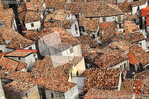 Image of san donato di ninea view from above