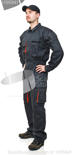 Image of manual worker portrait