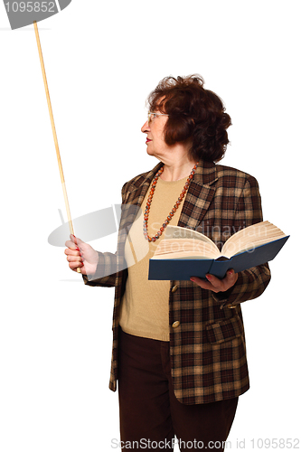 Image of teacher at work