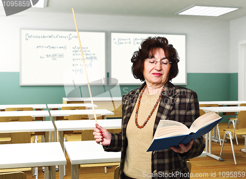 Image of teacher at school