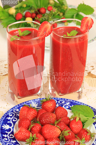 Image of Strawberry smoothie