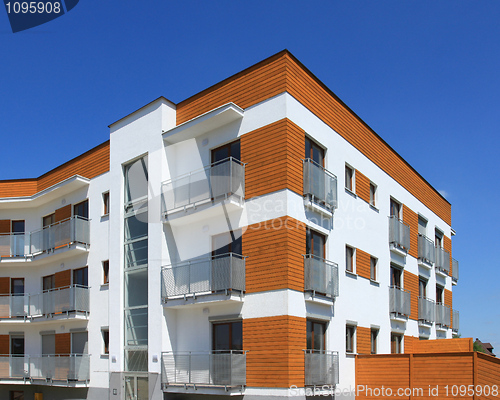 Image of Contemporary apartment building