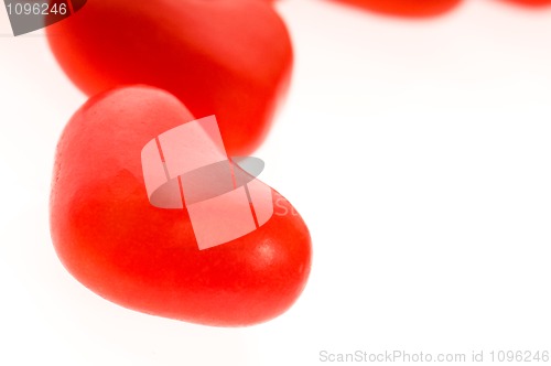 Image of Sweets in the form of hearts 