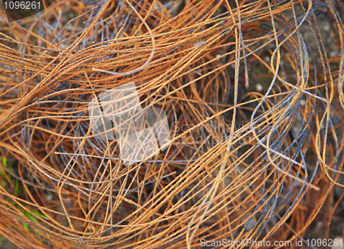 Image of Metal rusty garbage - industrial wastes