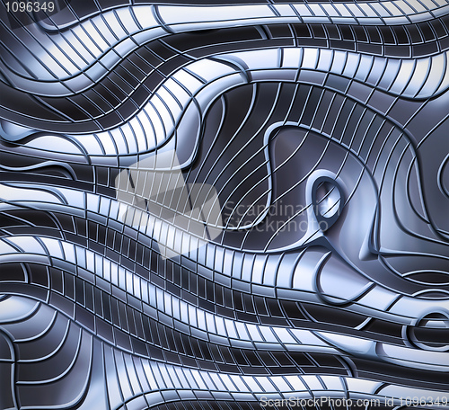 Image of abstract steel metal background
