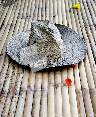 Image of Old straw hat
