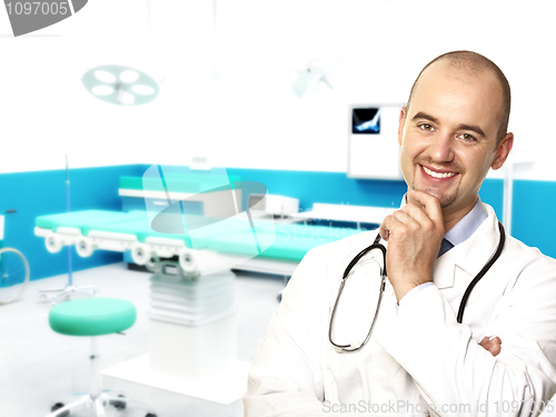 Image of confident young doctor