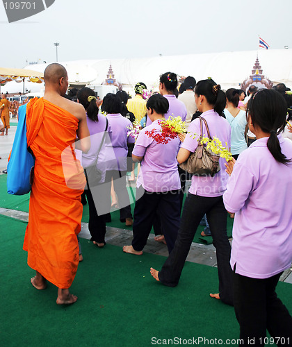 Image of Buddha's birthday in Thailand