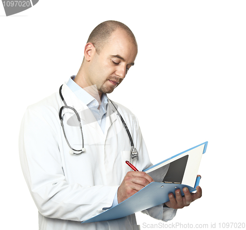 Image of confident doctor portrait