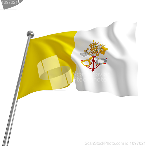Image of vatican flag
