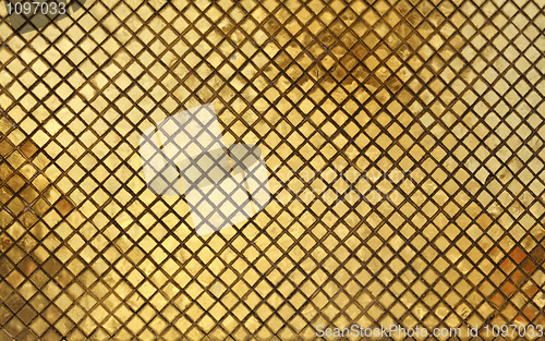 Image of golden tiles