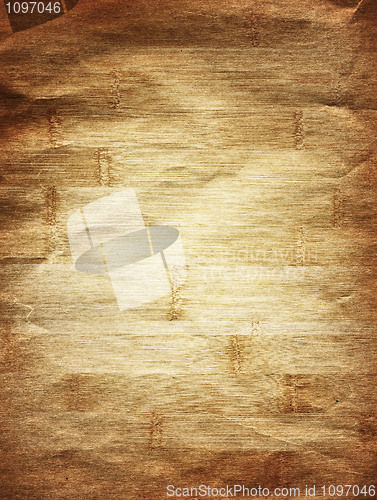 Image of grunge brown background