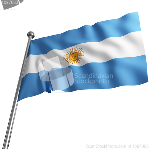 Image of flag of argentina