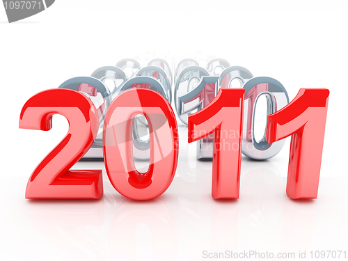 Image of 2011 3d background