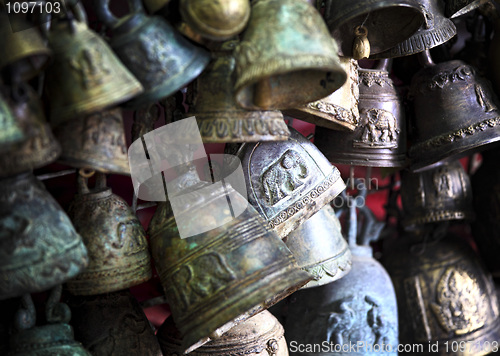 Image of ancient thai bells