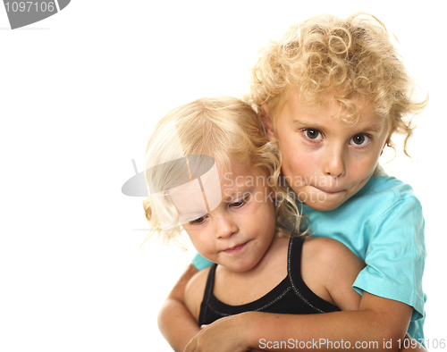 Image of blonde kids
