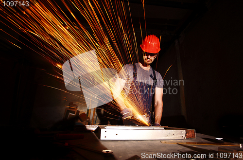 Image of heavy manual worker