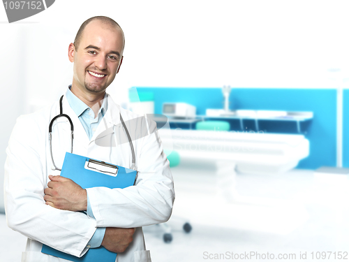 Image of young doctor portrait