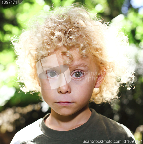 Image of young child portrait