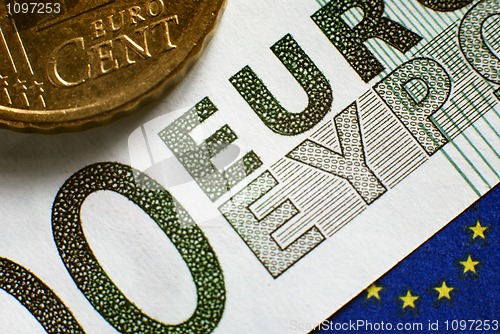 Image of euro banknote