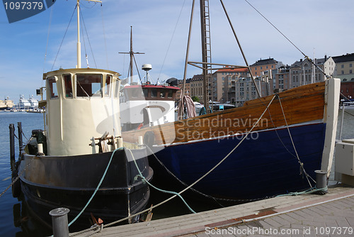 Image of fishing boats