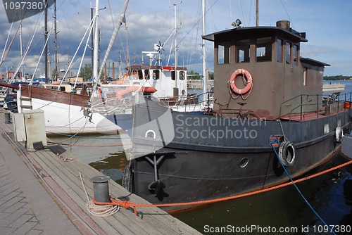 Image of fishing boats